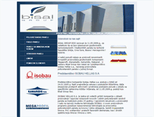 Tablet Screenshot of bisalgroup.com